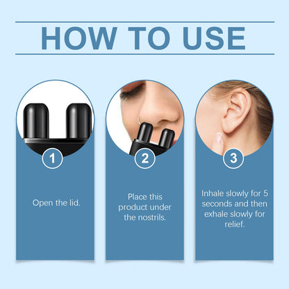 Ear Care Inhaler, Mint Nasal Tube And Gentle Ear Body Care Device