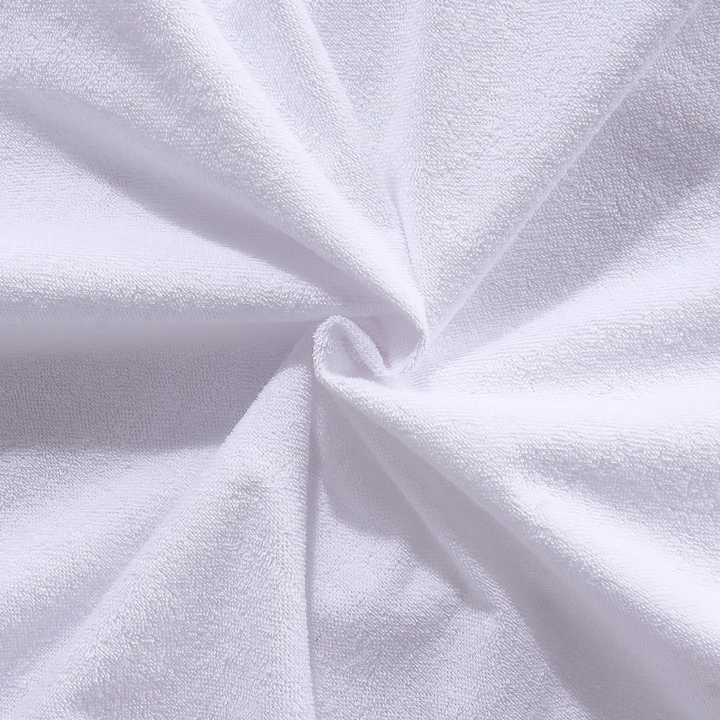 ProtectMySleep Cotton Terry Pillow Protector 2Pack Hypoallergenic Standard Queen