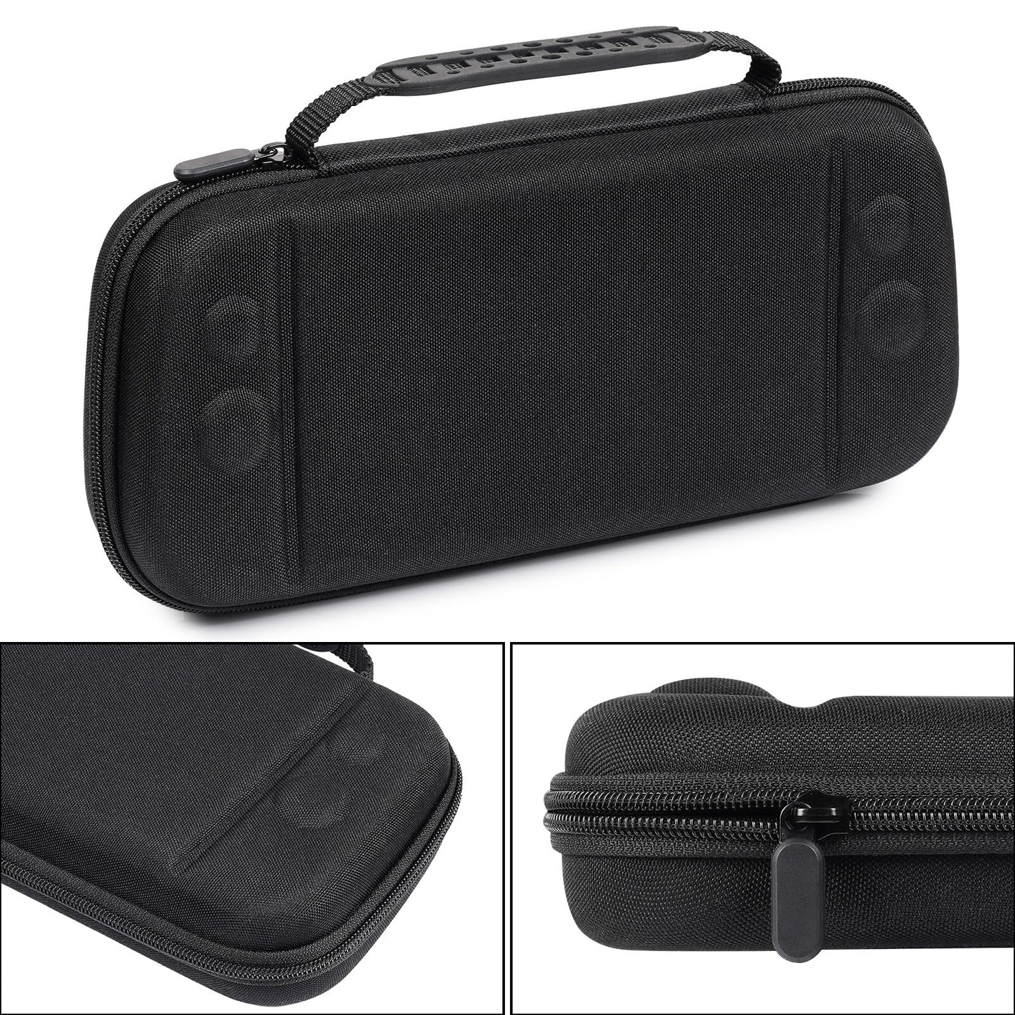 TIGOJH Nintendo Switch 2 Carrying Case Black 10 Game Slots & Accessory Pocket