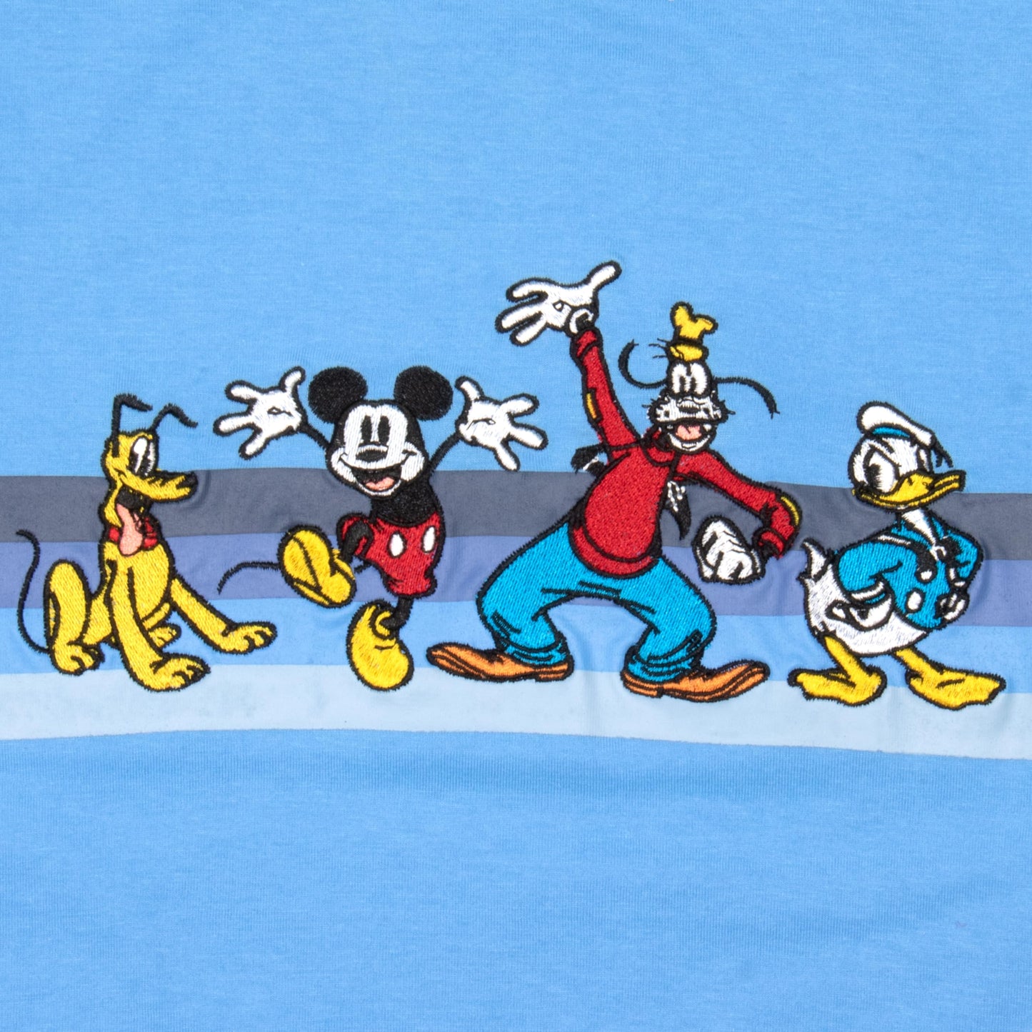 Disney Mickey Mouse Boys 2 Pack T Shirt Short Sleeve Kids Size 4 Blue Grey