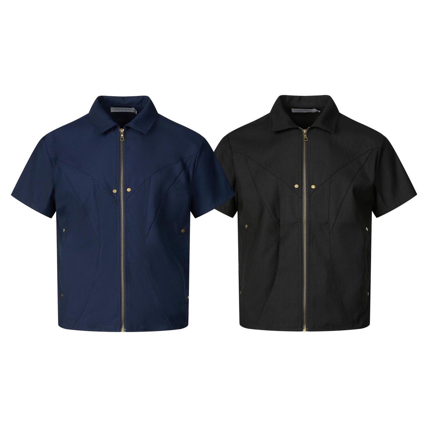 Short sleeved shirt men's loose shirt