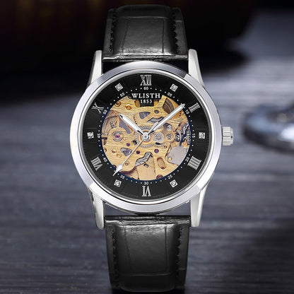 Stainless Steel Waterproof Business Automatic Mechanical Watch