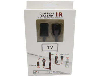 Newest IR Extender Infrared Repeater Remote Control 30 to 60Khz Dual Band IR Over HDMI Remote Control Extender Receiver