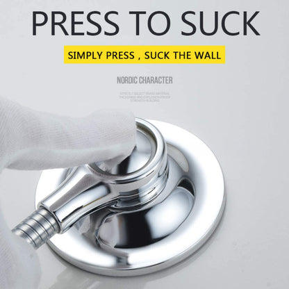 Vacuum Suction Cup Adhesive Stick Shower Bracket Wall Mount Holder for Hand Held Shower Head