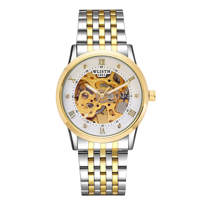Stainless Steel Waterproof Business Automatic Mechanical Watch