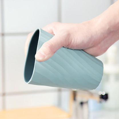 Simple Wash Cup Portable Household Brushing Cup Mouthwash Tooth Bucket Cute Set a Pair Of Couples Mouthwash Cup