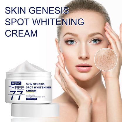 Skin Genesis Spot Whitening Cream, Filling Water To Moisten Soft Delicate Chun White Brighten The Melanin Of Skin Cream