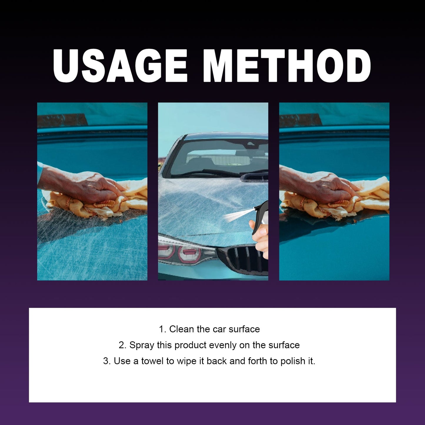 Coating Agent Automotive Paint Decontamination Polish Maintenance Interior Seat Instrument Panel Refurbishment Cleaner