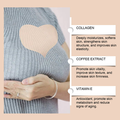 Anti-Wrinkle Breast Patch Firming Breast Skin Anti-Wrinkle Moisturizing Breast Care Anti-Slip Breast Patch