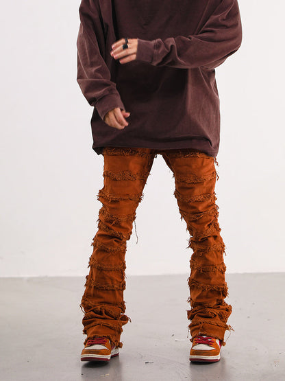 Erosive Destruction Raw Edge High Street Jeans
