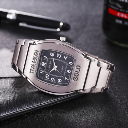 Titanium Alloy Men's Quartz Watch