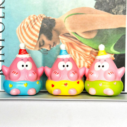 Netbag Egg Boy Party Pinch Music Stress Relief Toy Slow Rebound Ventilatory Artifact Cartoon Stress Relief Student Small Gift Item