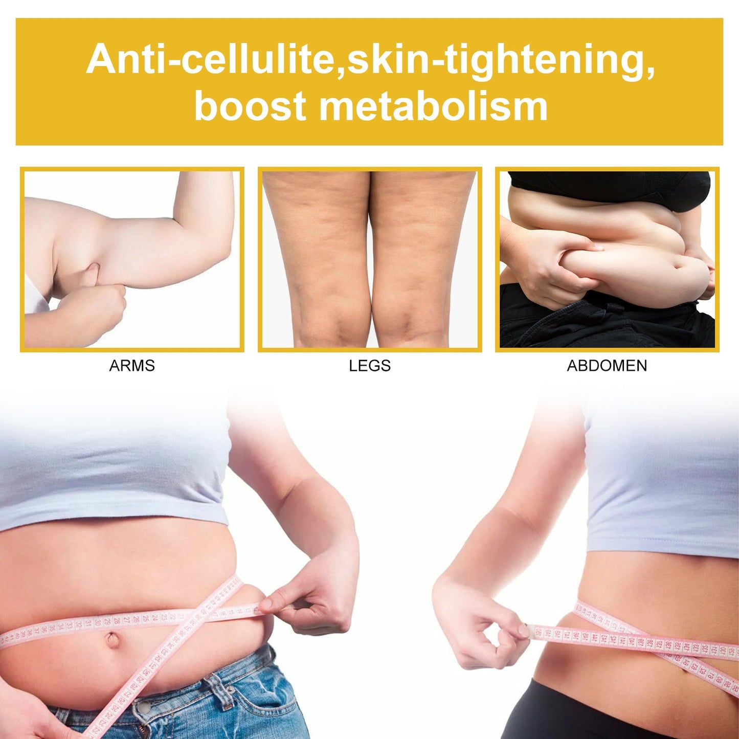 Firming Body Oil, Anti-Orange Peel Moisturizing Slimming Beauty Skin Oil