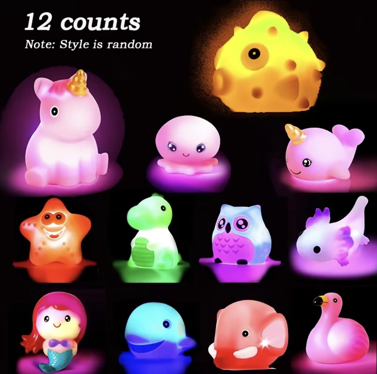 GlowSplash LED Bath Toy
