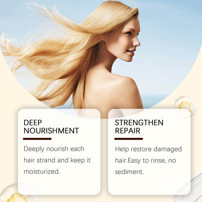 Collagen Volumizing Shampoo Gently And Deeply Nourishes And Repairs Clean, Smooth And Frizzy Hair