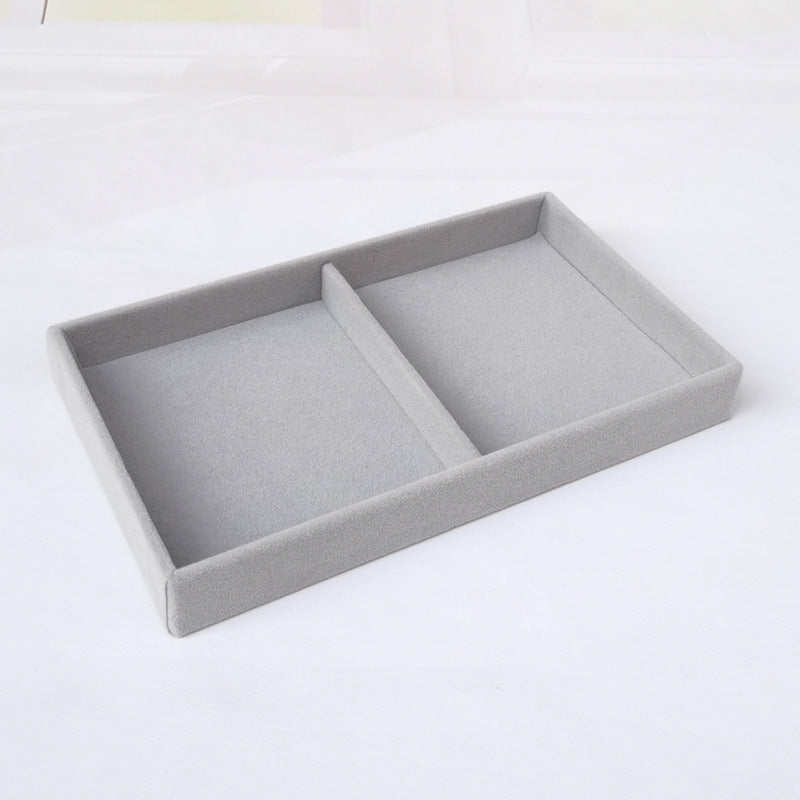 Velvet Stackable Jewelry Organizer, Portable for Rings, Earrings and Necklaces.