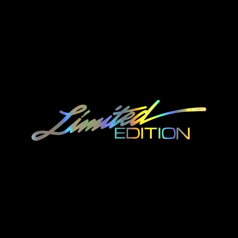 Foreign Trade Car Sticker Laser Reflective Car Sticker LIMITED EDITION