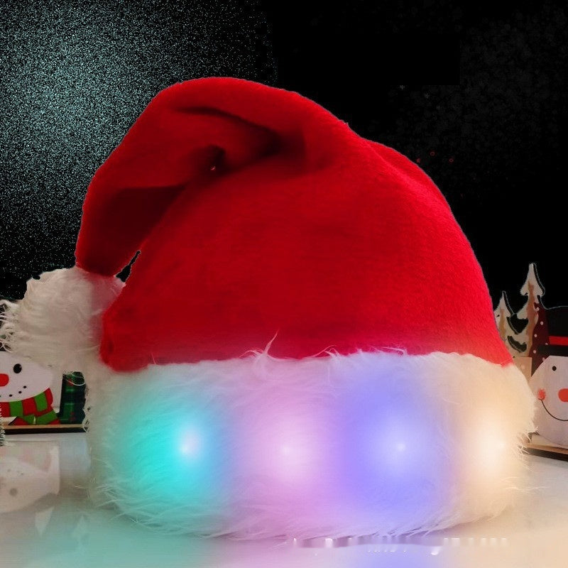 Christmas Decoration Supplies Dress Up Plush Bonnet