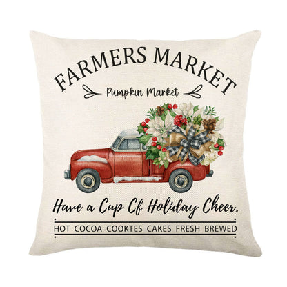 Christmas Snowflake Pillow Covers