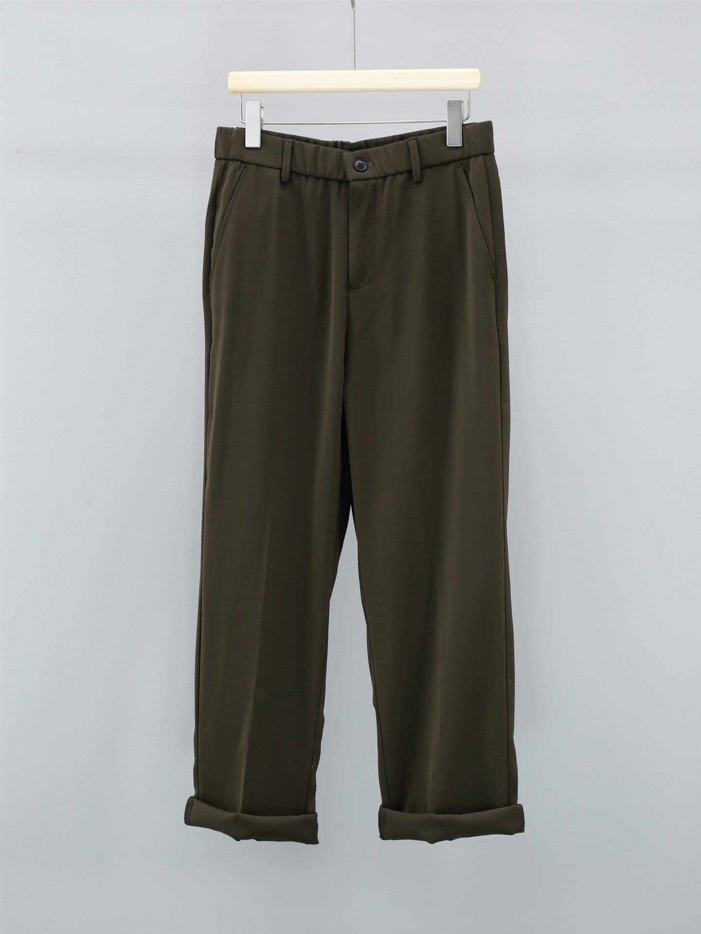 Men's Twill Loose Straight Casual Pants
