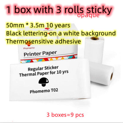Portable Mini Thermal Label Printer Home Photo Printer Student Wrong Question Printer Bluetooth-compatible Mini Label Printer Price Tag