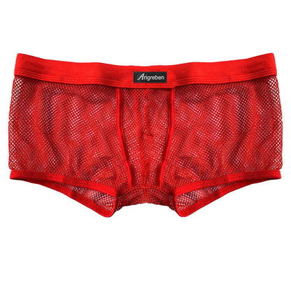 Men's Mesh Breathable Transparent Boxers