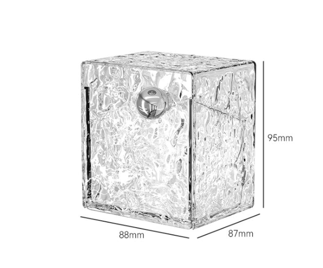 Toilet mirror cabinet storage box makeup cotton remover cotton swab box wall mounted flip cover washbasin bathroom storage rack