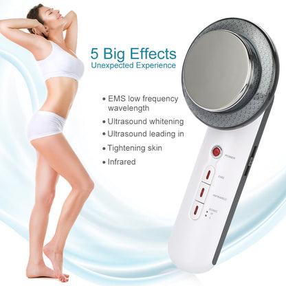 Slimming Ultrasound Body Massager Handheld Beauty Device