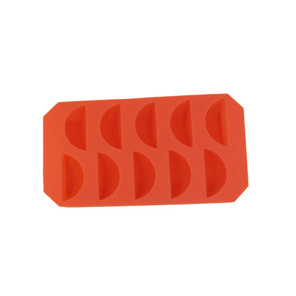 Silicone Lemon Ice Cube Tray Silicone Lemon Chocolate Mold 10-Compartment Lemon Ice Cube Tray Silicone Ice Cube Tray