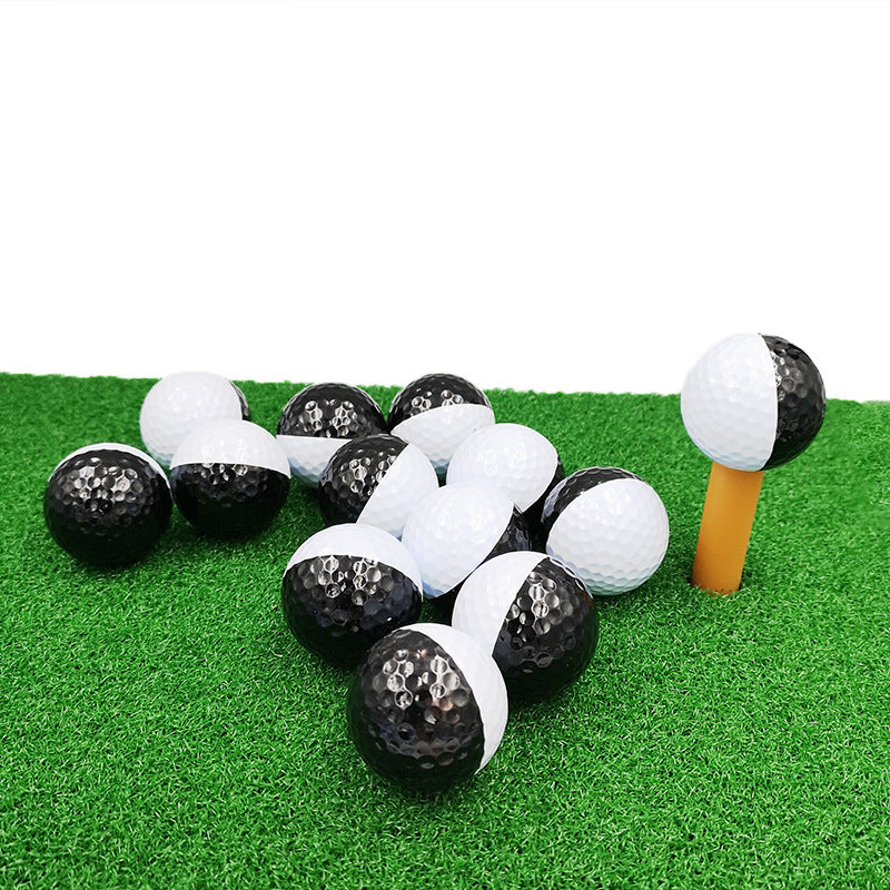 Colorful Golf Ball Black And White Putting Practice Match Ball Golf Ball