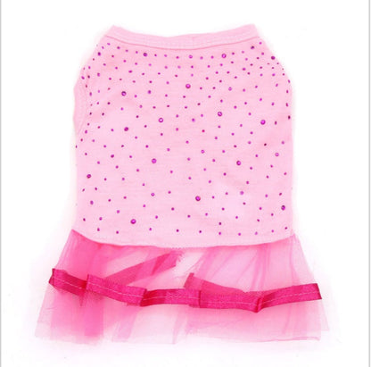 Lace dog skirt