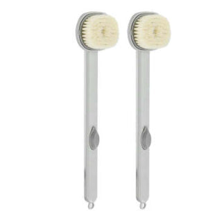 Dual-purpose Shower Brush Multifunctional Detachable Bath Brush Back Body Bath Shower Sponge Scrubber Brushes With Handle Massager Bathroom Brush Gadgets