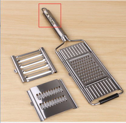 Stainless Steel Grater Vegetable Fruit Slicer Peeler
