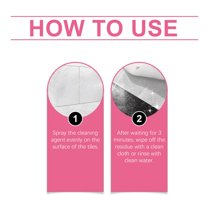 Multi-Purpose Tile Cleaner Living Room Kitchen Floor Decontamination Brightening Clean Polishing Remove Oil Clean
