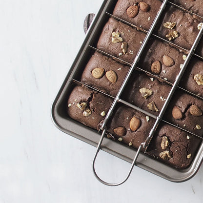 Square Brownie Baking Pan Cake Mold