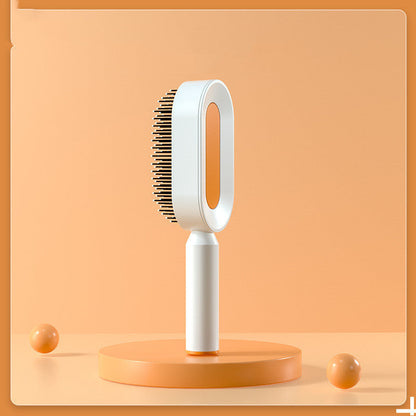 Self Cleaning Hair Brush One-key Airbag Massage