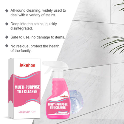 Multi-Purpose Tile Cleaner Living Room Kitchen Floor Decontamination Brightening Clean Polishing Remove Oil Clean