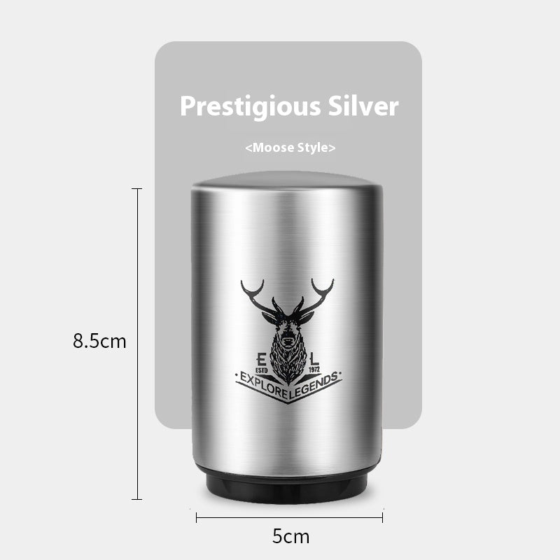 Creative Stainless Steel Beer Bottle Bar Press Opener Automatic Summer Party
