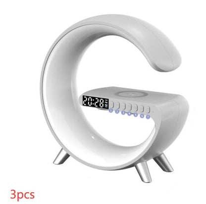 G Shaped LED Lamp with Bluetooth Speaker