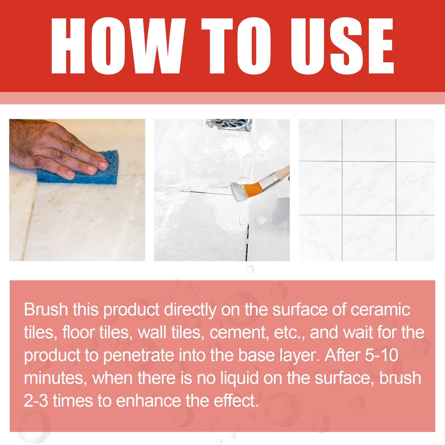 Waterproof Adhesive, Roof Bathroom Kitchen Wall Waterproof Free Smashing Brick Leakproof Paint