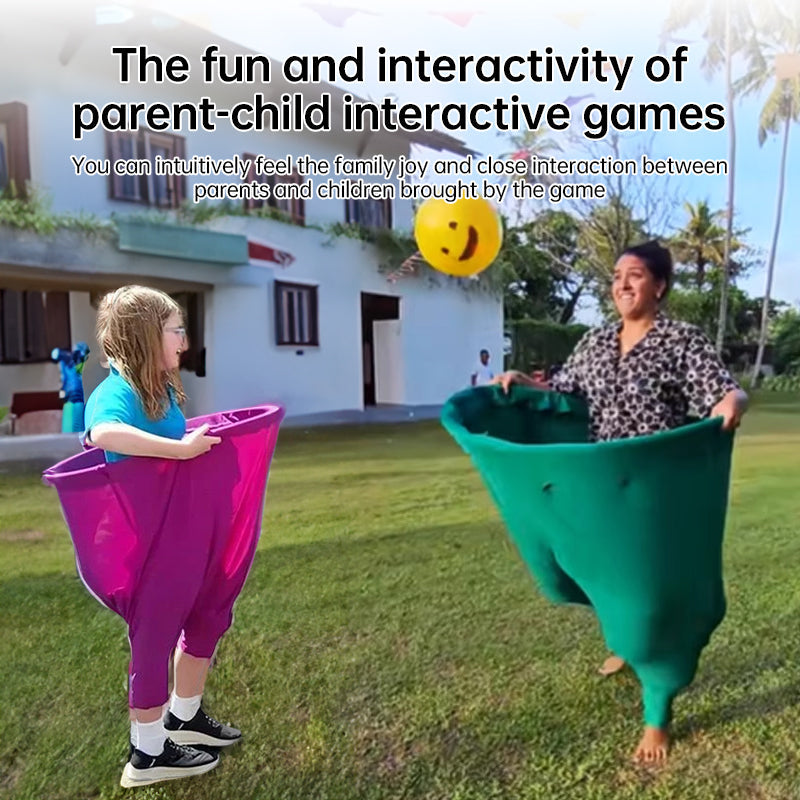 Grandma Pants Yard Rush! Ultimate Backyard Game, Parent-Child Fun with Props