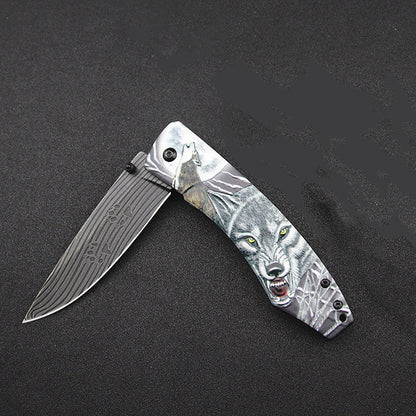 High Hardness Folding Outdoor Survival Knife