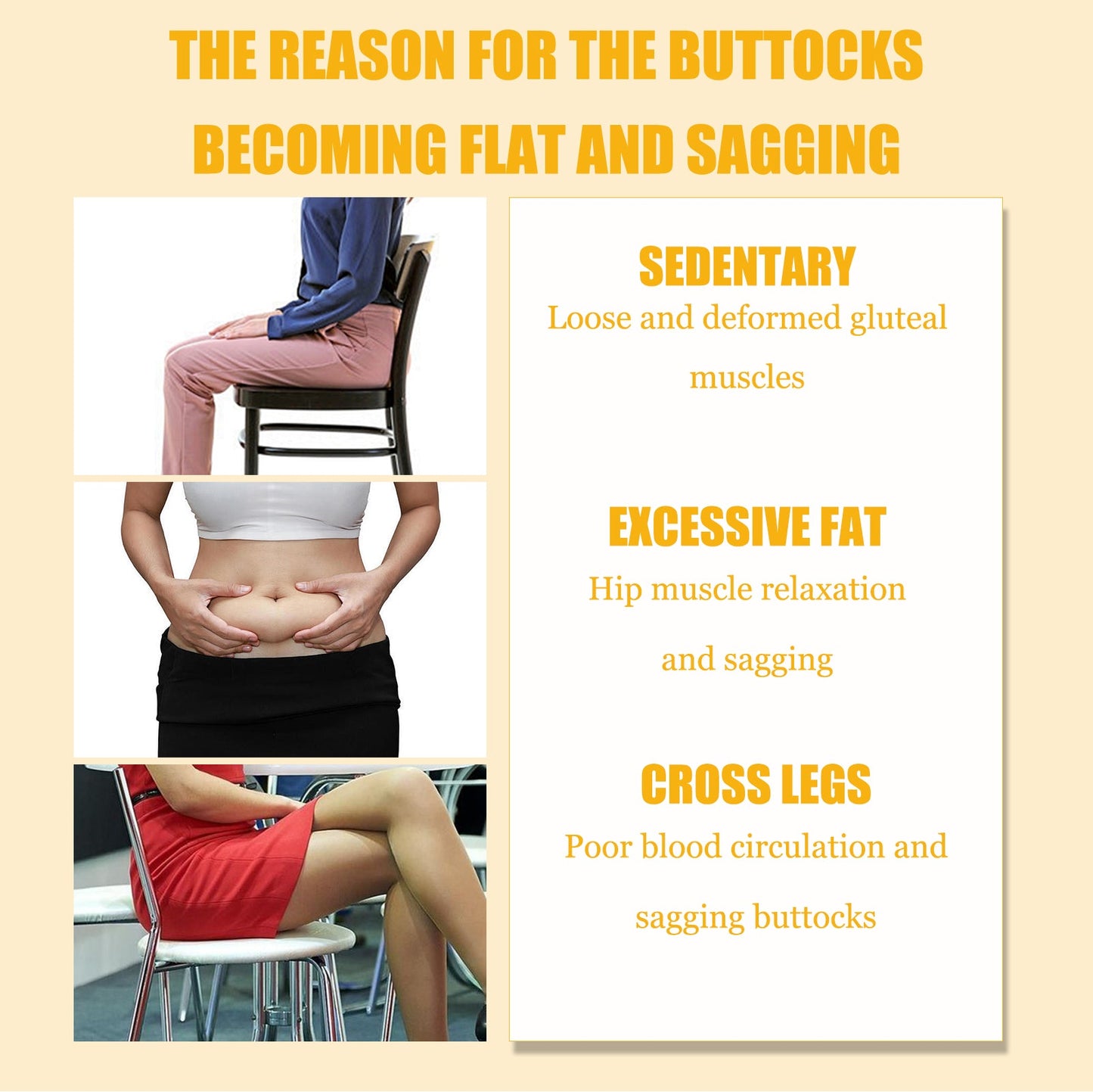 Hip Lifting Essential Oil, Carry Buttock Ass Show Buttocks Lift Hips Line Plastic Beautiful Buttock Essence
