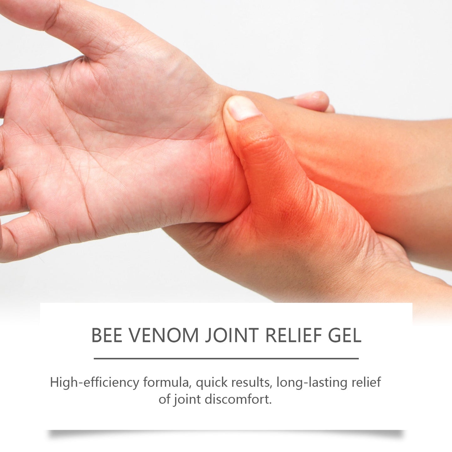 Bee Venom Joint Gel Knee And Foot Joint Daily Body Care Gentle Massage Gel For Topical Use