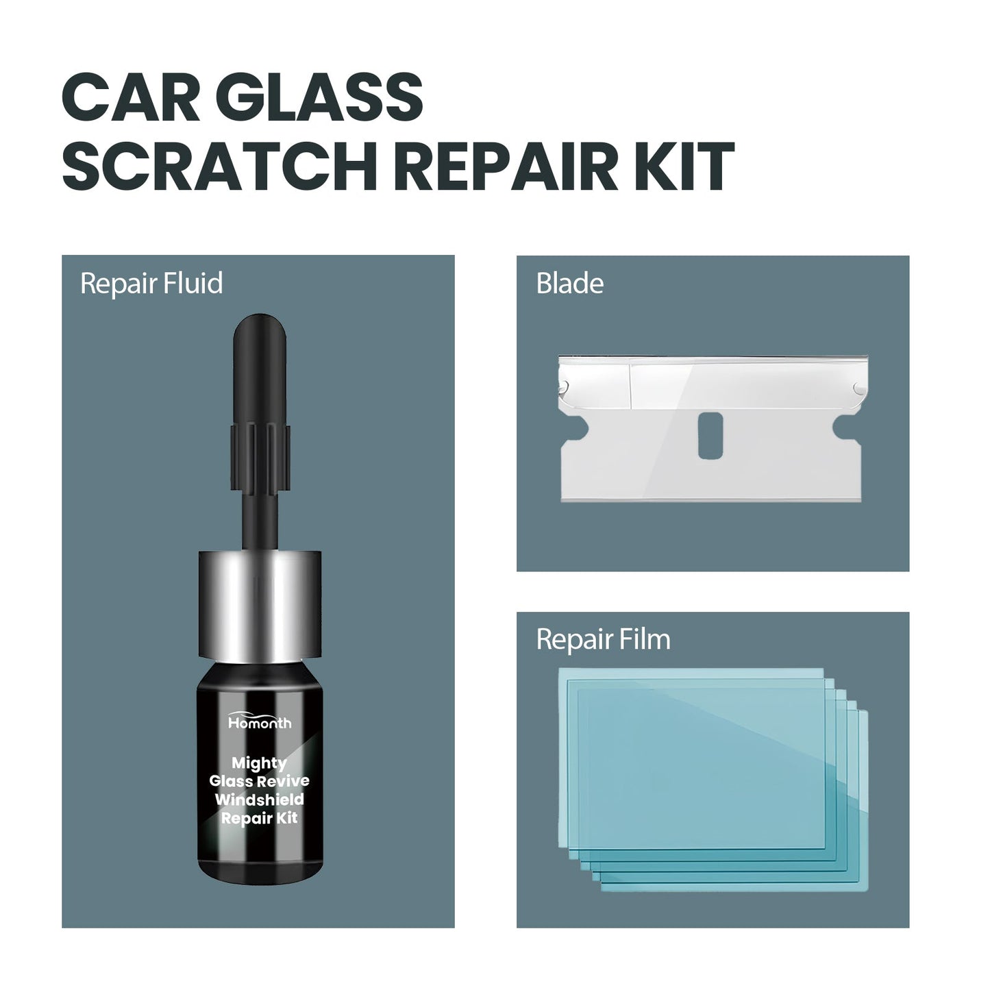 Windshield Repair Kit Automotive Windshield Cracks Broken Repair Special Adhesive Solution