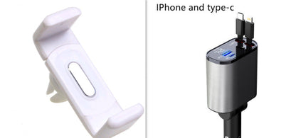 Metal Car Charger 100W USB Type C Adapter
