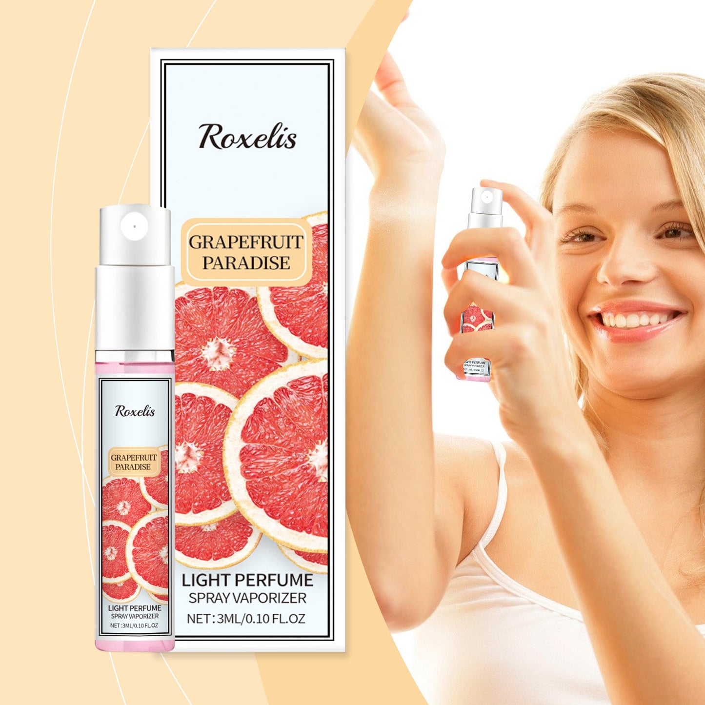 Grapefruit Perfume Spray Natural Fresh Lasting Fragrance Charm Atmosphere Light Fragrance Perfume Spray