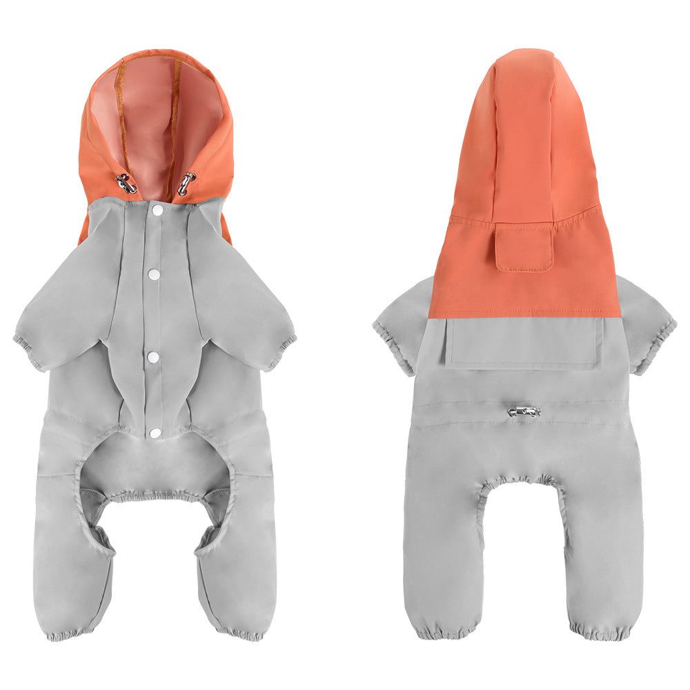 Pet Small And Medium Sized Dog Waterproof And Dustproof Shell Jacket