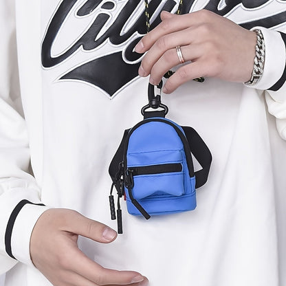 Mini Backpack with Lanyard for Men and Women
