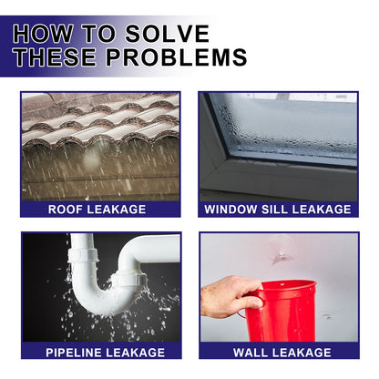 Waterproof Glue Bathroom Pipe Smash Free Brick Roof Exterior Wall Multifunctional Seal Leak Proof Spray